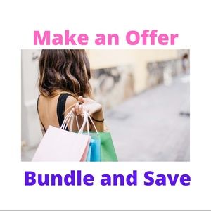 All offers welcome! Bundle 2+ items and save 10%